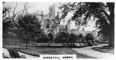 Abadía de Kirkstall, Leeds, Yorkshire, c. 1920s de Unbekannt