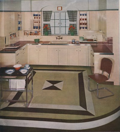 Cocina diseñada por George Sakier, 1939 de Unbekannt