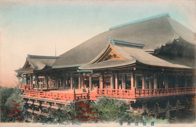 Templo Kiyomizu, Kioto, c. 1910 de Unbekannt