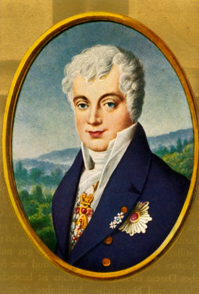 Klemens Lothar Wenzel Fürst von Metternich de Unbekannt