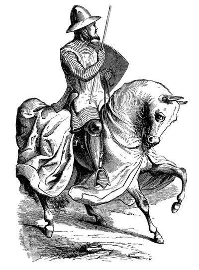 Caballero en armadura de guerra de Unbekannt