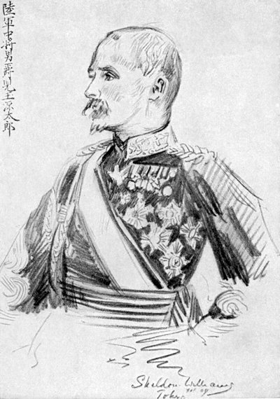 Kodama Gentaro, soldado y estadista japonés, Guerra Ruso-Japonesa, 1904-1905 de Unbekannt