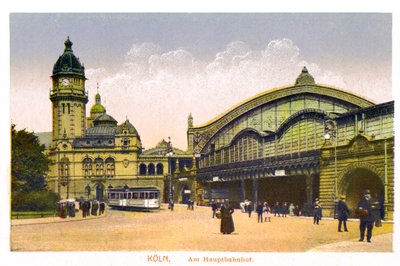 Colonia, en la estación central, siglo XX de Unbekannt