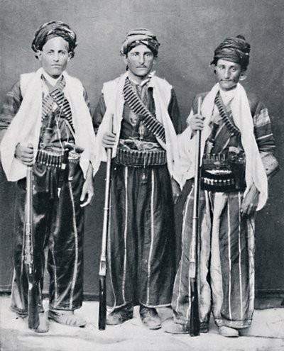 Bandidos de montaña kurdos, Armenia, 1902 de Unbekannt