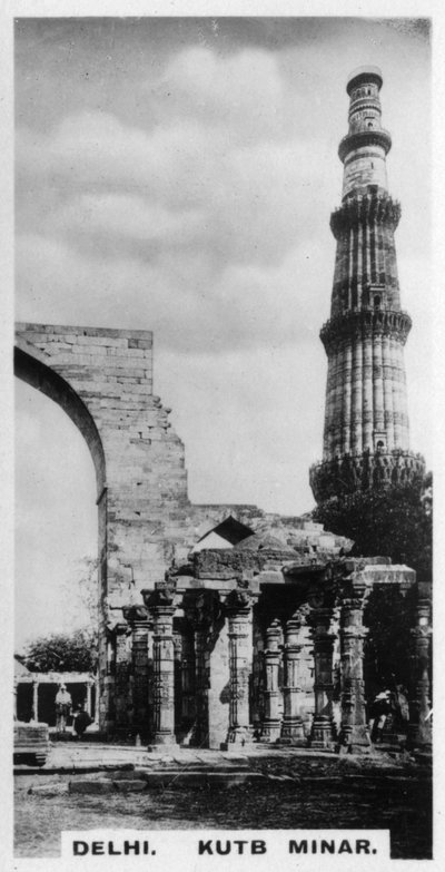 Kutb Minar, Delhi, India, c1925 de Unbekannt