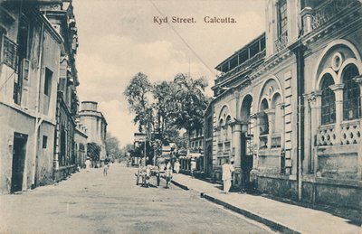 Calle Kyd, Calcuta, finales del siglo XIX - principios del siglo XX de Unbekannt