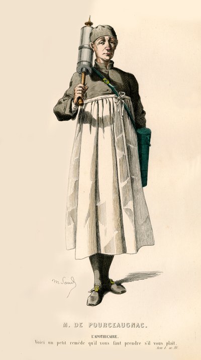 El boticario, 1868 de Unbekannt