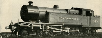 L.B.S.C. Tipo Pacífico de Tanque, Motor de Conmemoración de Guerra, c. 1930 de Unbekannt