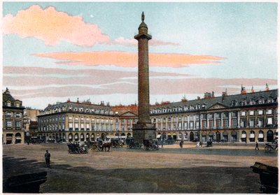 La Columna Vendome, París, c1900 de Unbekannt