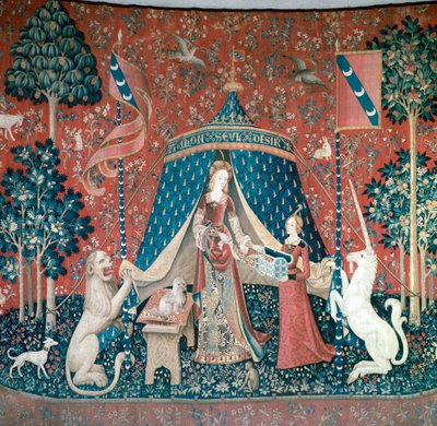 La Dame A La Licorne, siglo XV de Unbekannt