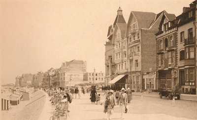 La Digue, El Paseo, c1900 de Unbekannt