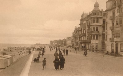 La Digue, El Paseo, c1900 de Unbekannt