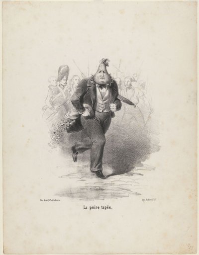 La Poire Tapée, ca 1848 de Unbekannt