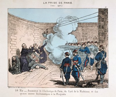 La Toma de París, 24 de mayo de 1871 de Unbekannt