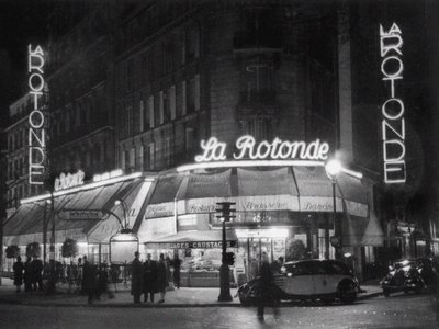 La Rotonde, Boulevard du Montparnasse, 1939 de Unbekannt