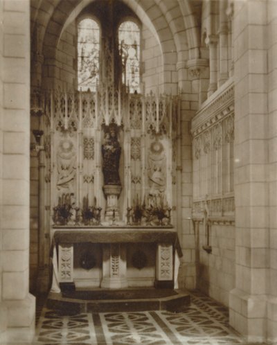Capilla de la Virgen, Abadía de Buckfast, finales del siglo XIX-principios del siglo XX de Unbekannt