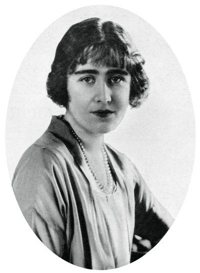 Lady Elizabeth Bowes-Lyon en 1923, 1937 de Unbekannt