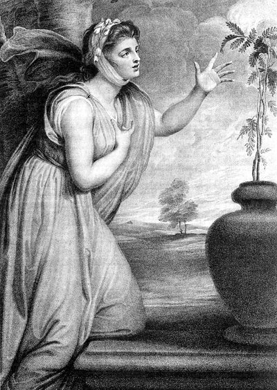 Lady Emma Hamilton, esposa de Sir William Hamilton y amante de Horatio Nelson de Unbekannt