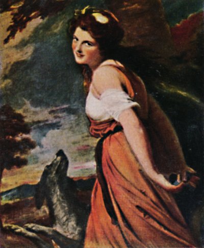 Lady Hamilton 1761-1815. - Pintura de Romney, 1934 de Unbekannt
