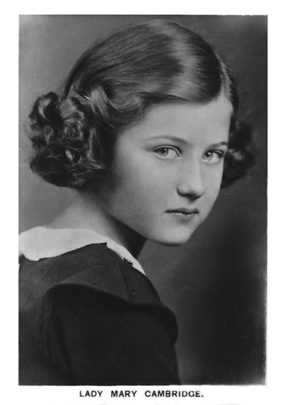 Lady Mary Cambridge, 1937 de Unbekannt