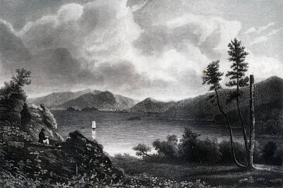 Lago George, Nueva York, 1855 de Unbekannt