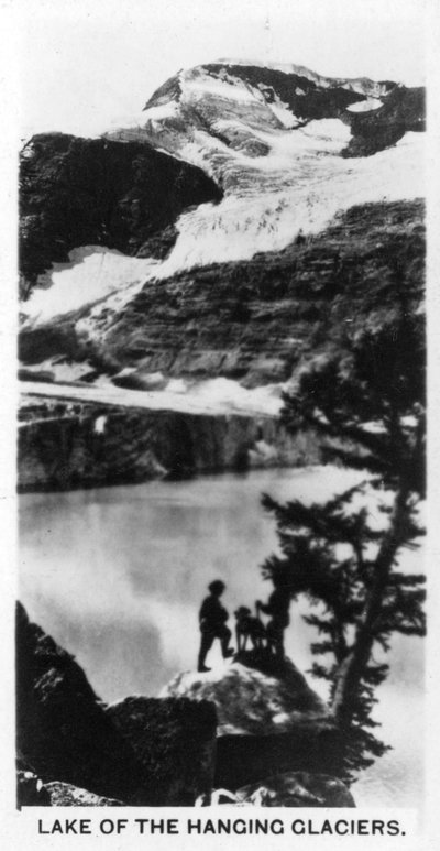 Lago de los Glaciares Colgantes, Canadá, c1920s de Unbekannt