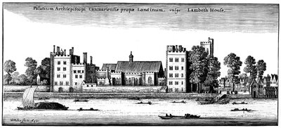 Palacio de Lambeth, Londres, 1647 1893 de Unbekannt