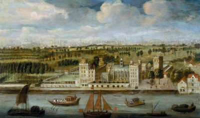 Palacio de Lambeth, c. 1715 de Unbekannt