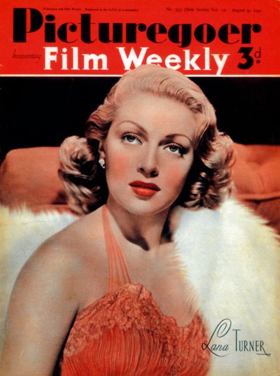 Lana Turner 1921-1995, actriz estadounidense, 1941 de Unbekannt