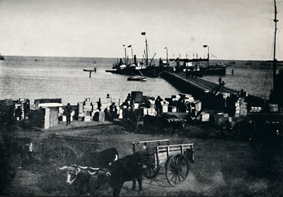 Lugar de desembarco, Punta Arenas, 1911 de Unbekannt