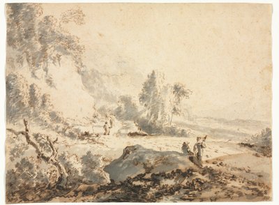 Paisaje, siglo XVIII de Unbekannt