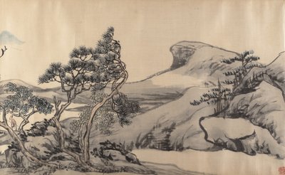 Paisaje, principios del siglo XX de Unbekannt
