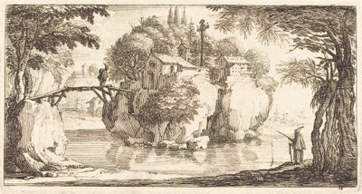 Paisaje, en o después de 1635 de Unbekannt