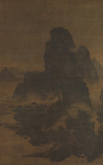 Paisaje al estilo de Fan Kuan, principios del siglo XII de Unbekannt
