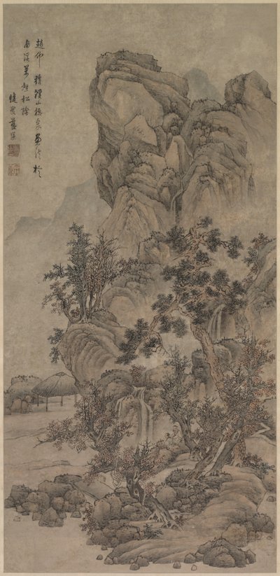 Paisaje con figuras, 1644-1911 de Unbekannt