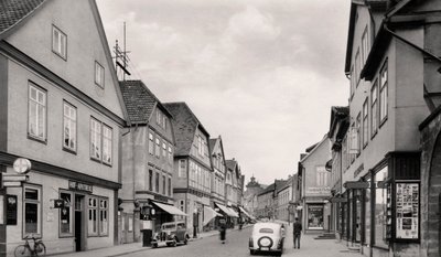 Langestrasse, Buckeburg, Alemania, c1930s de Unbekannt