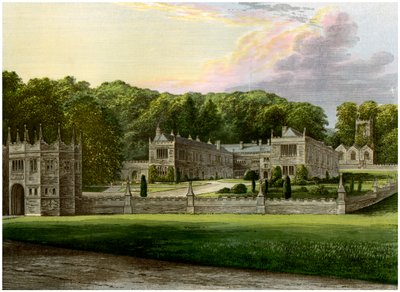 Lanhydrock, Cornualles, hogar de Lord Robartes, c. 1880 de Unbekannt