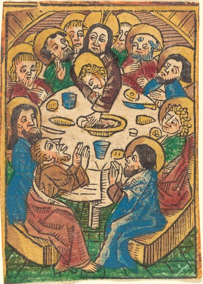 Última Cena, c. 1490 de Unbekannt
