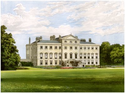 Casa Lathom, Lancashire, hogar de Lord Skelmersdale, c. 1880 de Unbekannt