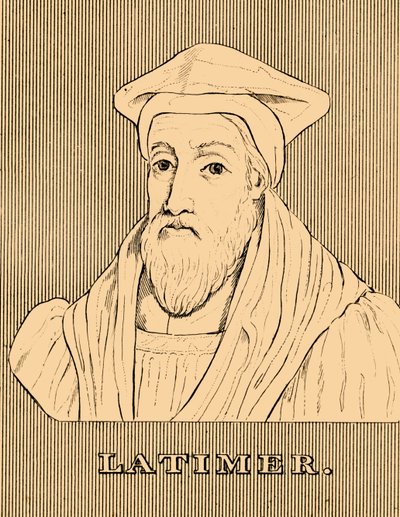 Latimer, c1487-1555, 1830 de Unbekannt