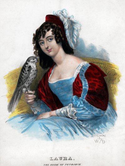 Laura, la novia de Petrarca, c. 1770-1840 de Unbekannt