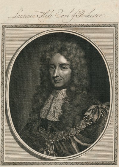 Laurence Hide Conde de Rochester, 1785 de Unbekannt