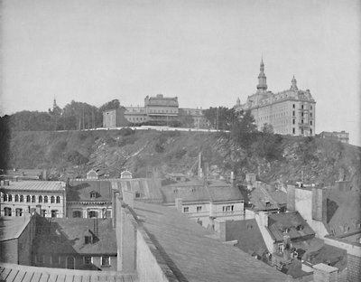 Edificios de la Universidad Laval, Ciudad de Quebec, c1897 de Unbekannt