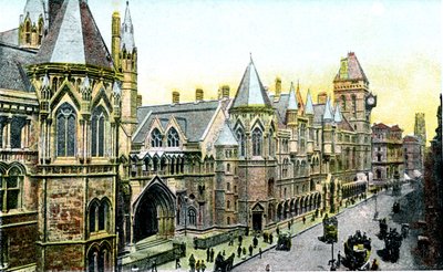 Tribunales de Justicia, Londres de Unbekannt