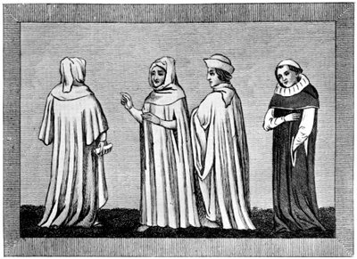 Hábitos legales, siglos XIV-XV, 1910 de Unbekannt