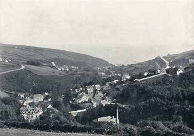 Laxey - Vista general, 1895 de Unbekannt