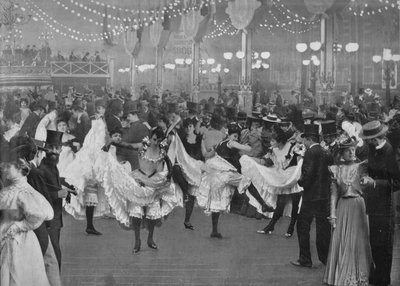 Le Bal Du Moulin-Rouge, 1900 de Unbekannt