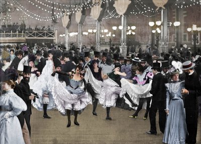 Le Bal Du Moulin-Rouge, 1900 de Unbekannt