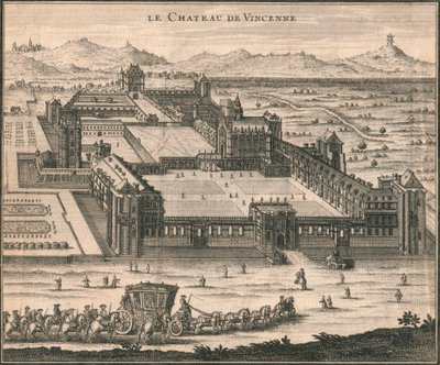 Le Chateau De Vincenne, 1723 de Unbekannt