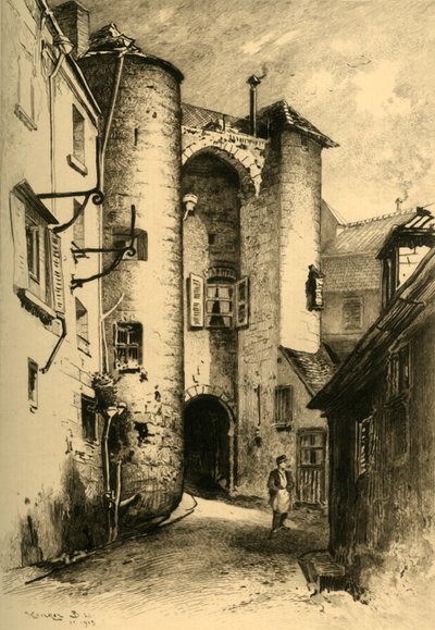 Le Passage Des Chénizelles À Laon Aisne de Unbekannt